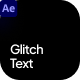 Glitch Text Effect - VideoHive Item for Sale