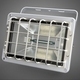 White Halogen Tube Glass Lamp Spot Flood Light Metal Guard Cage - 3DOcean Item for Sale
