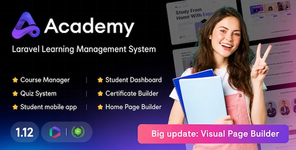Academy LMS Laravel Learning Management System
