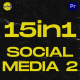Grunge Social Media Collection 2 Mogrt - VideoHive Item for Sale