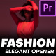 Fashion Elegant Opener | Premiere Pro - VideoHive Item for Sale