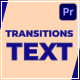 Transitions with Text - VideoHive Item for Sale