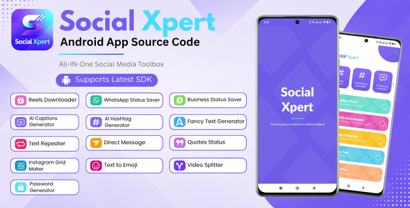 Social Xpert – Status Saver, Reels Downloader, Instagram Grid Maker & AI Tools