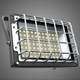 Floodlight Multiple Diode Led Lamp Light Guard Grating Cover Net - 3DOcean Item for Sale