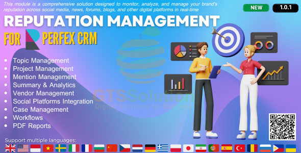 Reputation Management module for Perfex CRM