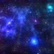 Blue Galaxy Space Motion Loop Background - VideoHive Item for Sale