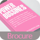 Power Bussines Trifold Brocure Template - GraphicRiver Item for Sale
