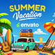 Summer Vacation Intro - VideoHive Item for Sale