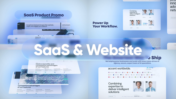 Clean SaaS Product Promo