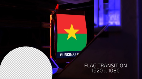 Burkina Faso Flag Transition