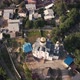 Aerial View of the Church Near Lake Sairan in Almaty Kazakhstan - VideoHive Item for Sale