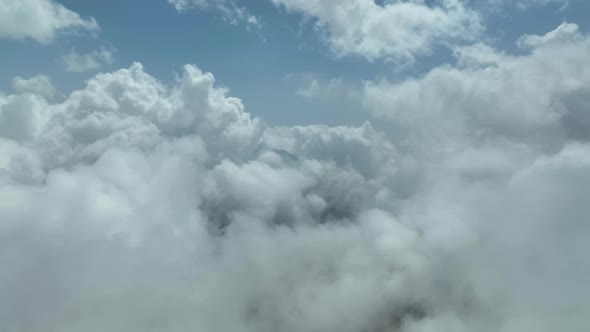 Background Clouds Texture aerial view 4 K