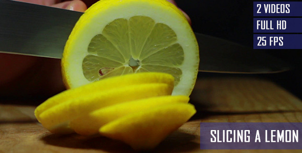 Slicing A Lemon