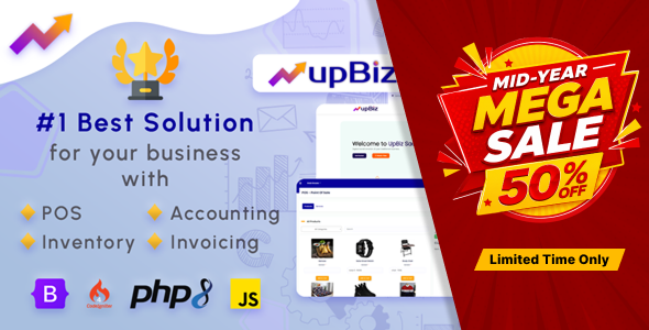 upBiz SaaS - POS ( Point of Sale ), Inventory, Accounting, Invoicing for Small / Medium Businesses