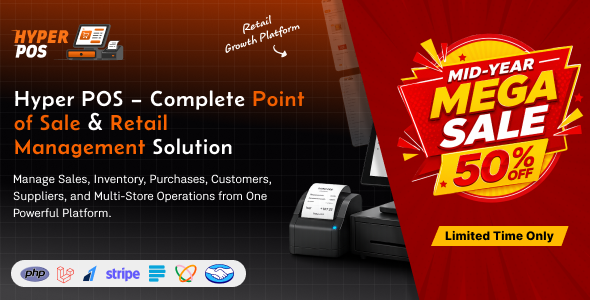 Hyper POS – Complete Point of Sale & Retail Management Solution