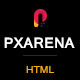 PixelArena - Responsive HTML Single Page Portfolio - ThemeForest Item for Sale