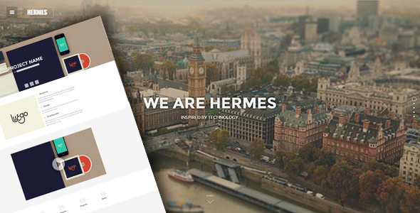 Hermes – Responsive Retina Ready HTML5 Template