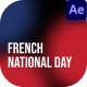 Elegant French National Day with Animated Typography - VideoHive Item for Sale