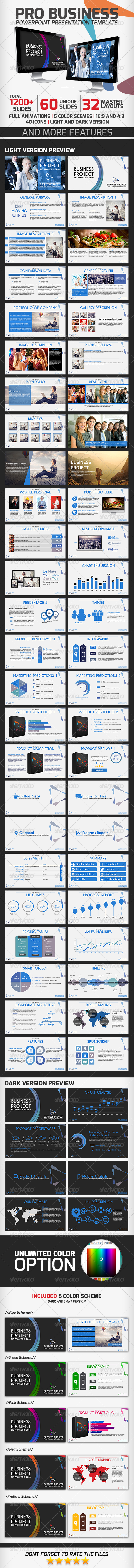 Pro Business PowerPoint Presentation Template