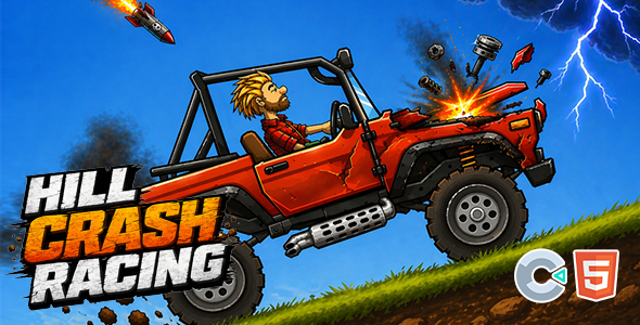Hill Crash Racing | HTML5 Game