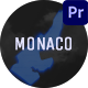 Monaco Map – Principality of Monaco MOGRT Kit - VideoHive Item for Sale