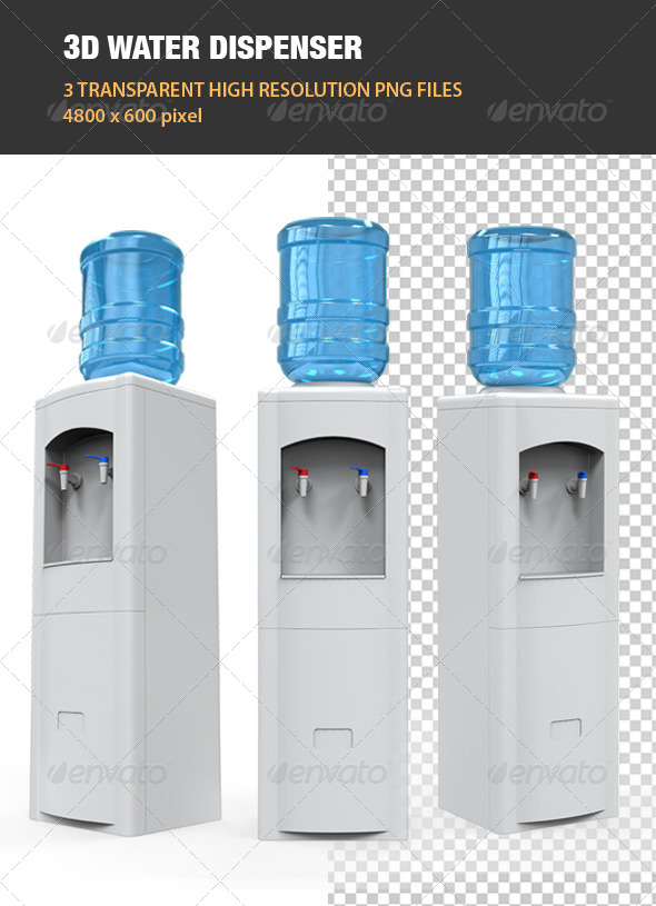 3D Water Dispenser