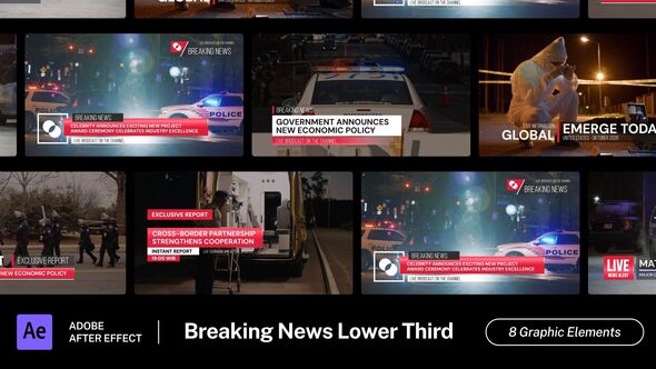 Reels - Breaking News Lower Third