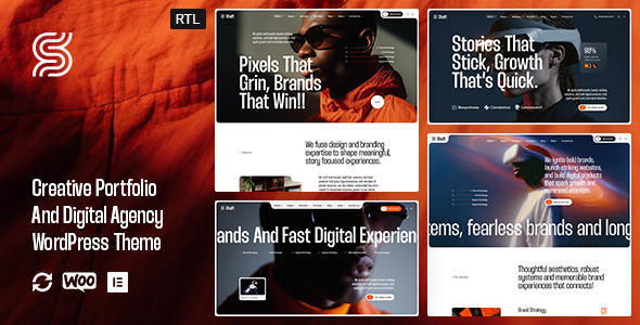 Shaft – Creative Portfolio And Digital Agency WordPress Theme