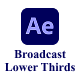 Professional Sport Competitions Broadcast Lower Thirds - VideoHive Item for Sale