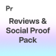 Reviews and Social Proof Pack - VideoHive Item for Sale