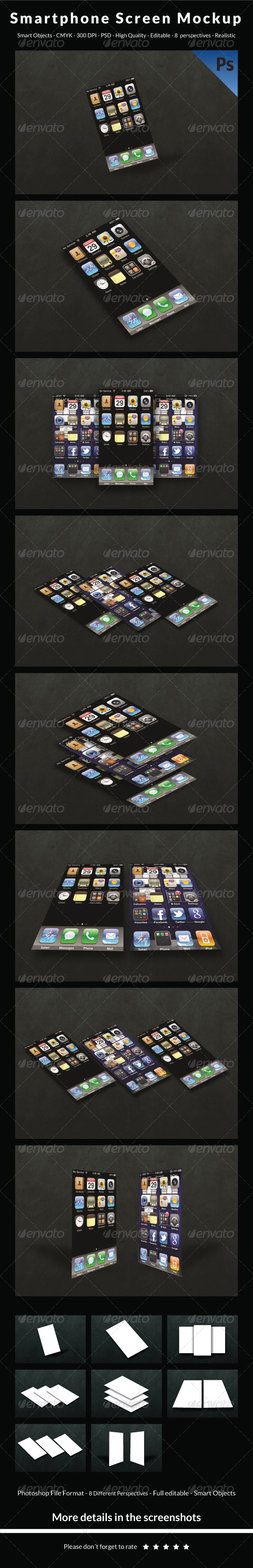 Smartphone Screen Mockup