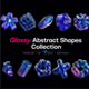 Glossy 3D Abstract Shapes Collection MOGRT - VideoHive Item for Sale