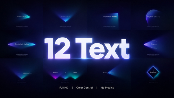 12 Text TItles Pack