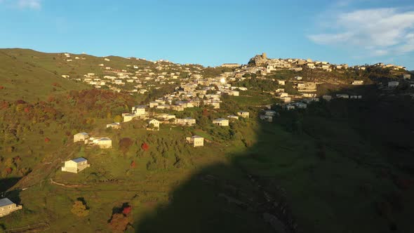 Roofs of the Highmountainous Village of Kubachi