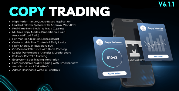 Copy Trading for Bicrypto - Social Trading, Signal Providers & Automated Portfolio Mirroring Addon