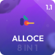 Alloce - Multipurpose Admin & Dashboard Template - ThemeForest Item for Sale
