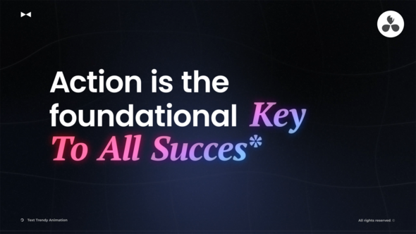 Title Text Animation