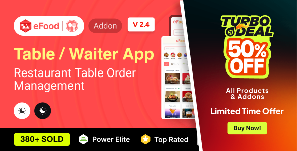 eFood - Table/Waiter App
