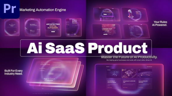 Ai Tech SaaS Product Promo MOGRT