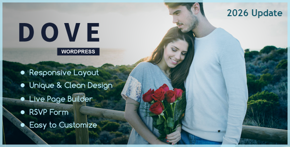 Dove - A Wedding WordPress Theme