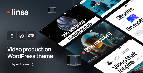 Linsa - Video Production WordPress Theme
