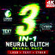 3-in-1 Neural Glitch Reveal Pack - VideoHive Item for Sale