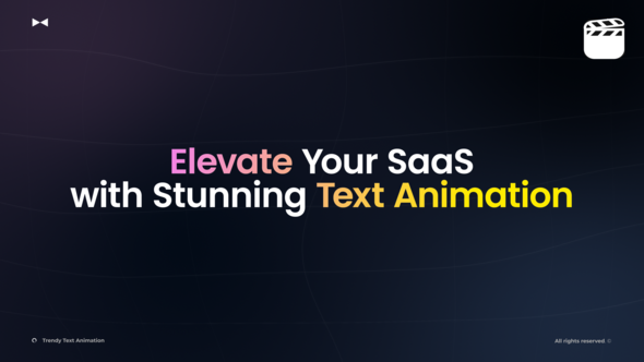 Saas Text Animation