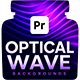Optical Wave Background Generator for Premiere Pro MOGRT - VideoHive Item for Sale