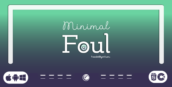 Minimal Foul | HTML5 | Construct 3 Game