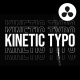 Kinetic Typography - VideoHive Item for Sale