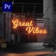 Neon Sign Intro - VideoHive Item for Sale