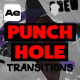 Grunge Punch Hole Transitions - VideoHive Item for Sale
