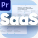 Clean SaaS Product Promo MOGRT - VideoHive Item for Sale
