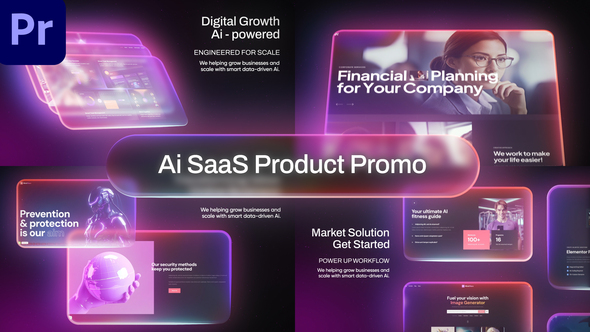 Ai Intro SaaS Product Promo MOGRT